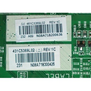 MAIN PARA TV SANYO / NUMERO DE PARTE 431C5369L02 / 461C5369L02 / 431C5369L02 REV:1A / 461C5369L02 REV:1A / SD32T / SSD42T / VTV-L42612 REV:1 / PANEL LTA320AN12 / MODELO DP32242 SSD32TA-00